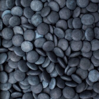 velvet blue blauw smarties  lentilles de bock