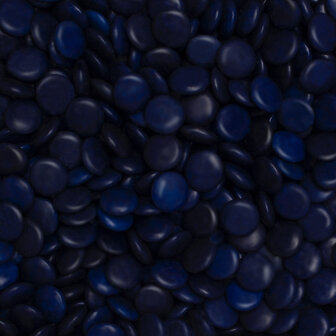 marine blauw smarties  lentilles de bock