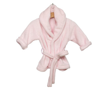 badjas fleece roze